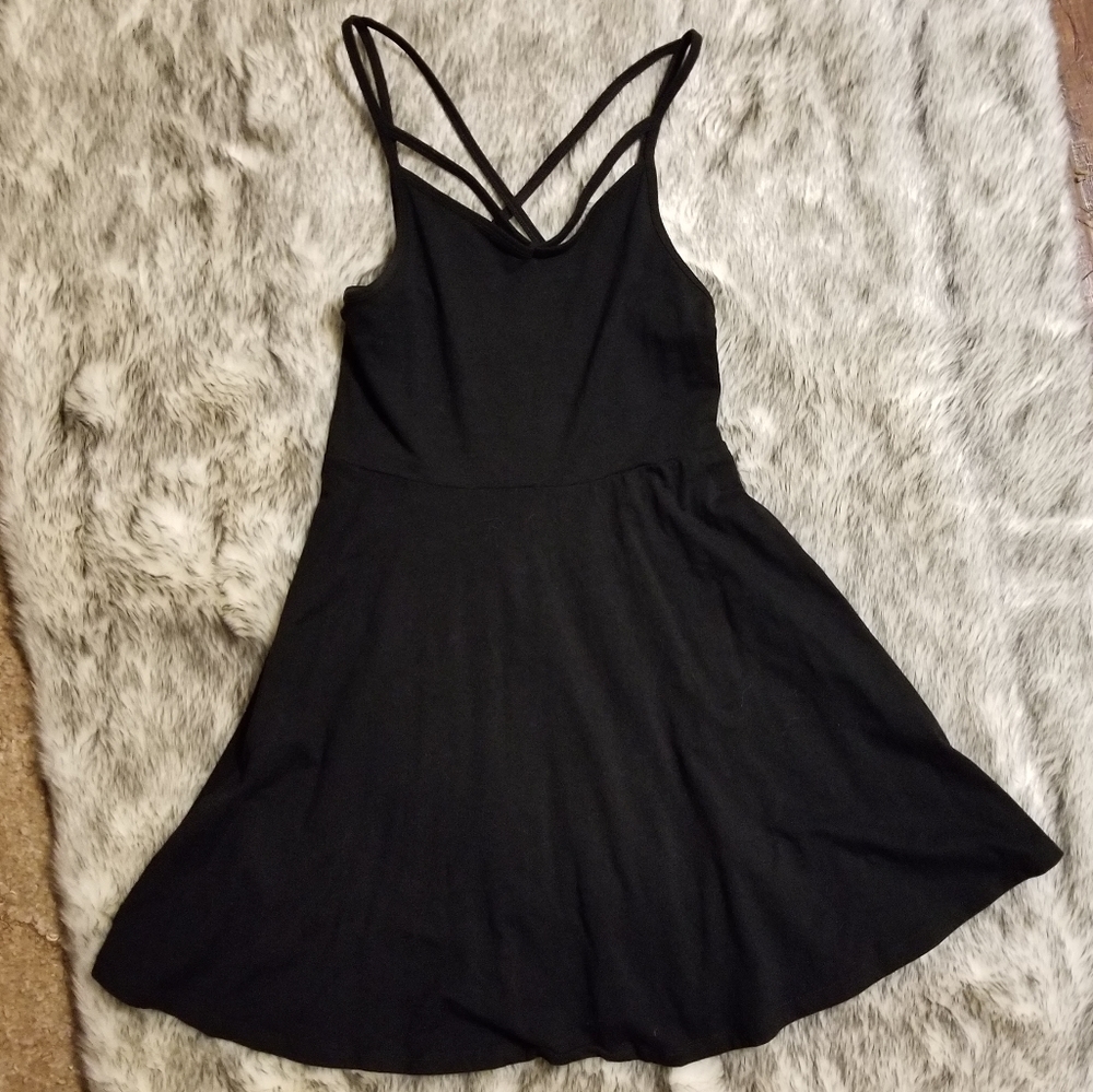 SALE! HP🌈 PINK Victoria's Secret Black Dress
